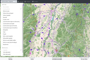 Image pour Calculateur d'itinéraires multimodal - BRouter